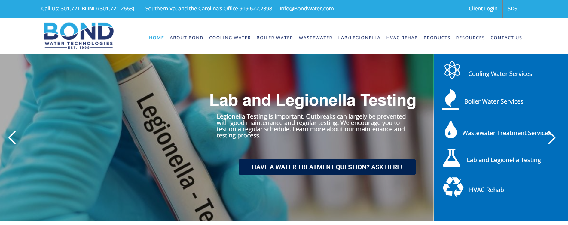 Water Treatment Marketing Websites and Online marketing