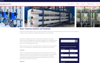 Web Development for Kemco Systems, new inside pages with a clear call to action