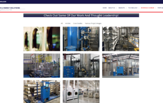 Web Development for Kemco Systems, new webpage by BTG Media, thought leadership and gallery
